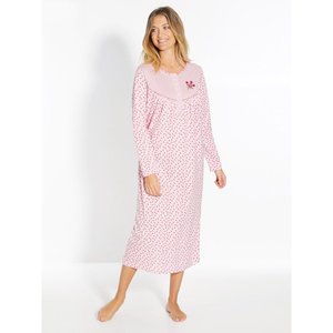 Lot de 2 chemises de nuit manches longue Daxon La Redoute