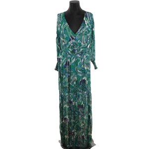 Robe en soie tres bon etat vert The Kooples La Redoute