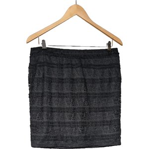 Jupe courte tres bon etat noir Camaieu La Redoute