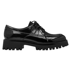 Heeled brogues black Tamaris La Redoute