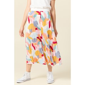Jupe midi evasee fluide noir Bonobo La Redoute