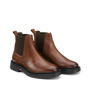 Amos leather chelsea boots black Levi s La Redoute