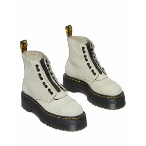 Botas de piel con plataforma jadon smooth negro Dr. Martens La Redoute