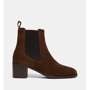 Bottines chelsea a talons tiag en cuir Galeries Lafayette La Redoute