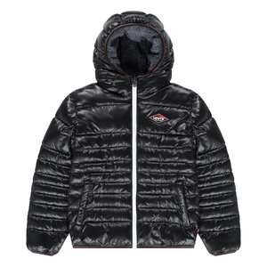 Doudoune a capuche Ellesse noir La Redoute
