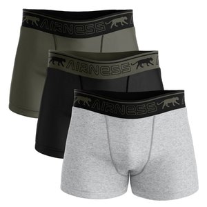 Boxers sport black grey lot de 3 multicouleur Airness La Redoute