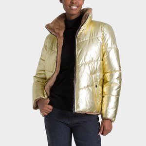 Doudoune argente femme La Redoute