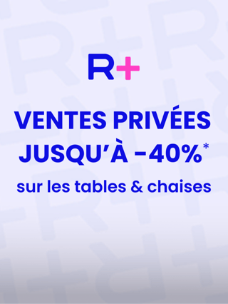 Table et chaise jusqu'à -40%*