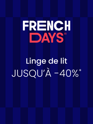 Linge de lit J-40%*