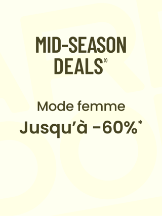 Mid season sales : femme J-60%