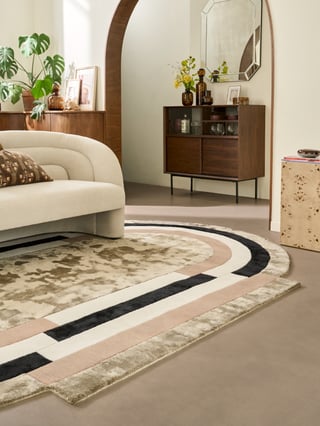 The rug, the cosy touch