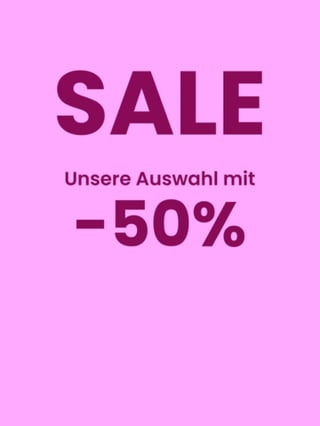 Selektion –50% Rabatt