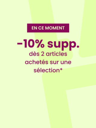 -10% EXTRA dès 2* • Code AUGT