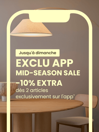 + 10% EXTRA dès 2* • Télèchargez l'app →