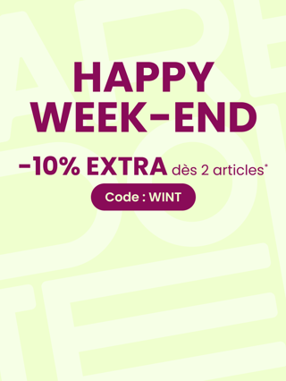 + 10% EXTRA dès 2* • Code WINT