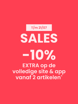 SALES :10% EXTRA VANAF 2* • Code JULY