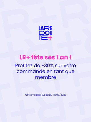 LR+ fête ses 1 an ! Profitez de 30 % de réduction sur votre commande.