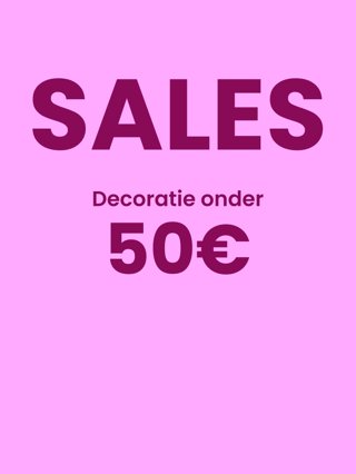 Decoratie minder dan 50€