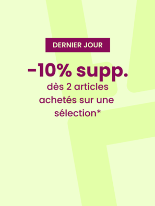 -10% EXTRA dès 2* • Code AUGT