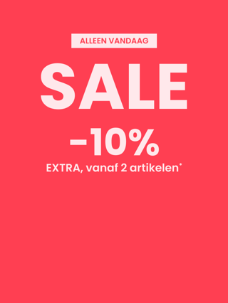 Alleen vandaag :  -10% EXTRA vanaf 2 artikelen