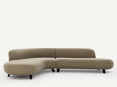 Canapé d’angle Rosebury, Emmanuel Gallina X Am.pm