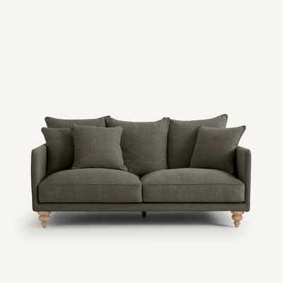 Canapé compact coton et lin, Lazare AM.PM