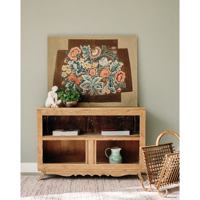 Buffet-console en bois clair Gilbert N°796 - Bon état DEBONGOUT