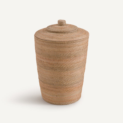Basket in Woven Rattan Kalati AM.PM