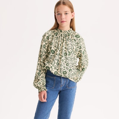 Overhemd met lange mouwen, bloemenprint LA REDOUTE COLLECTIONS