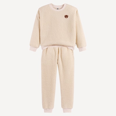 Pyjama van sherpa met lange mouwen LA REDOUTE COLLECTIONS