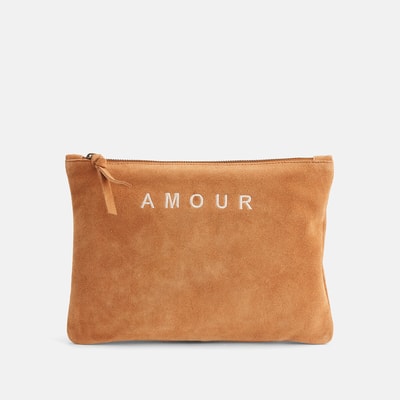 Pochette em camurça, Gianna PIECES