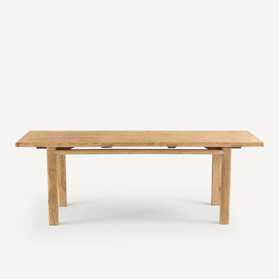 Tafel in gerecycleerd massief iepenhout, Sumiko AM.PM