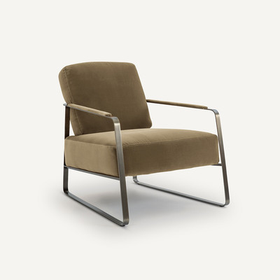 Fauteuil in fluweel, Zoleika AM.PM