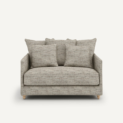 Sofá-cama 2 lugares, em espinhado malhado, Lazare AM.PM