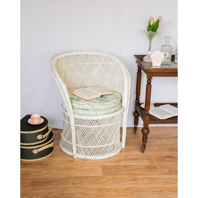 Fauteuil en rotin Emmanuel N°13 - Bon état DEBONGOUT