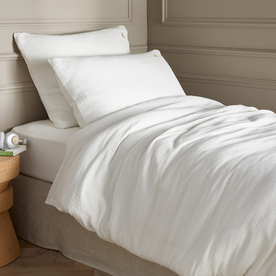Cuddly Organic Cotton Muslin 250 Thread Count Duvet Cover AM.PM