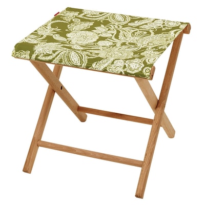 Pliant pêcheur en eucalyptus et toile outdoor, JASMIN VENT DE BOHÈME