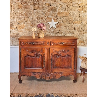 Buffet en bois sculpté Gilbert N°839 - Bon état DEBONGOUT