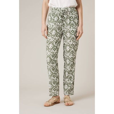 Pantalon droit femme imprimé ethinique MANOLA DEELUXE