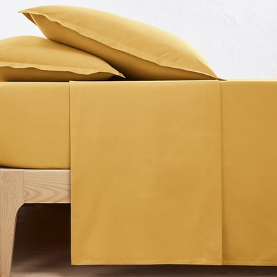 Scenario Almindelig Bomuld Percale Flad Sheet LA REDOUTE INTERIORS