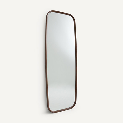 Miroir XXL noyer massif H180 cm, Orion AM.PM