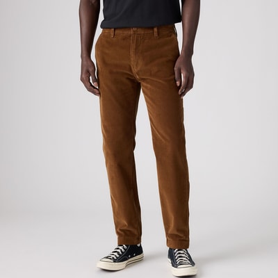 XX STD II chino broek van katoen en linnen LEVI'S