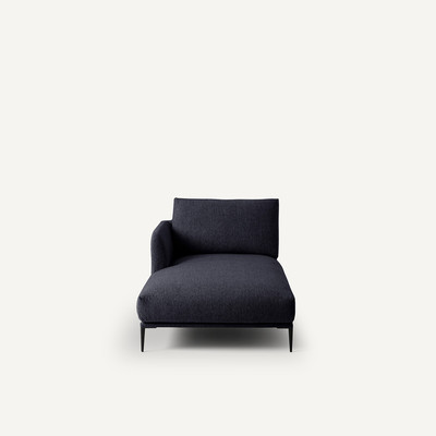 Longchair mêlee bouclette, Oscar design E.Gallina AM.PM