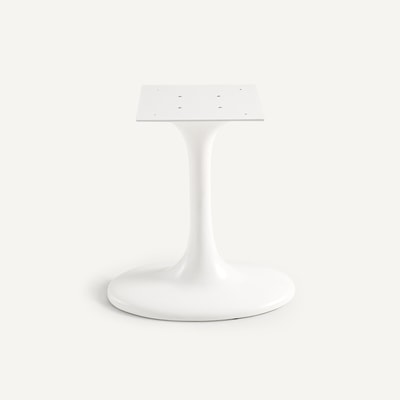Pied de table en forme d'ellipse, en fibre de verre, ELIPSO AM.PM