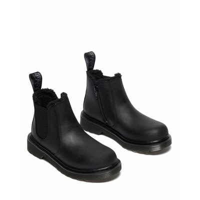 Leren Chelsea boots met voering 2976 Leonore DR. MARTENS