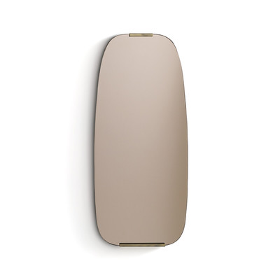 Miroir fumé et laiton H72,5cm, Dialect AM.PM