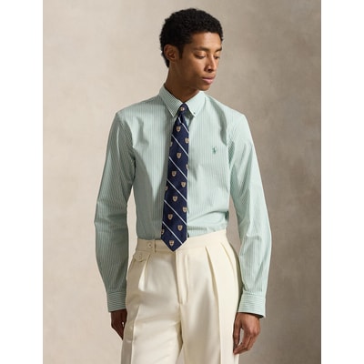 Slim Fit gestreept overhemd in stretch popeline POLO RALPH LAUREN