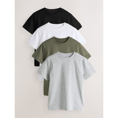T-shirt à manches courtes, lot de 4 NEXT