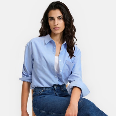Lockeres Baumwollhemd, Signature MARLENE LA REDOUTE COLLECTIONS