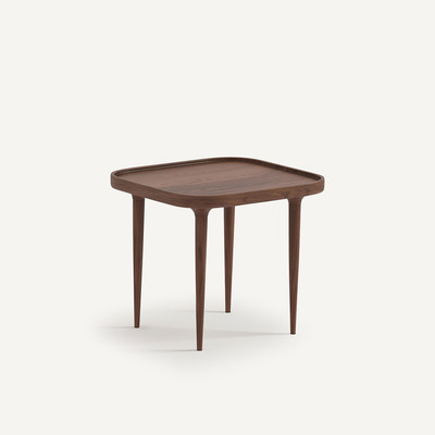 Salontafel in massief notenhout, klein model Magosia AM.PM